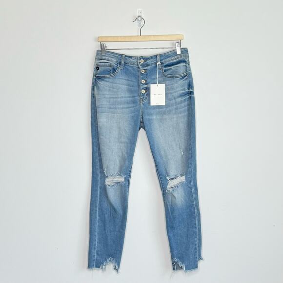 KANCAN | NWT Kitson Button Fly Jeans | 30 - Picture 3 of 7